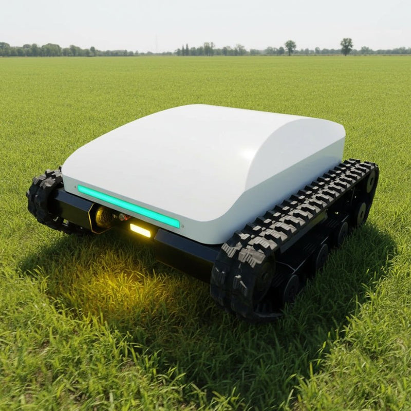 Heavy‑duty tracked robotic mower - Lawnrangertech