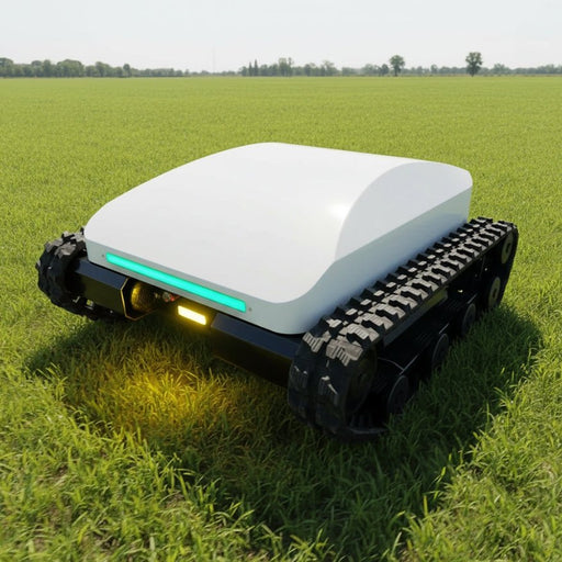 Heavy‑duty tracked robotic mower - Lawnrangertech