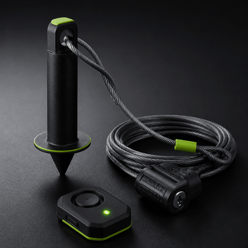 Robotic Mower Anti-Theft Anchor and Alarm Kit - Lawnrangertech